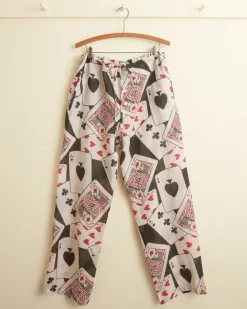 Men BODE Ace Of Spades Pajama Pants
