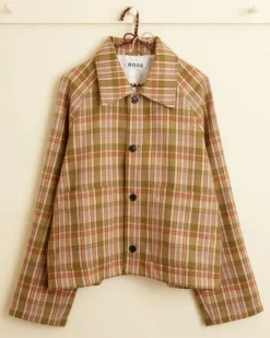Men BODE Alder Plaid Jacket - S