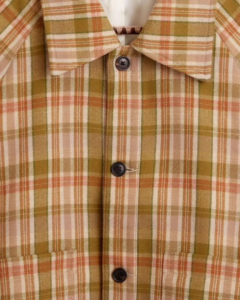 Men BODE Alder Plaid Jacket - S