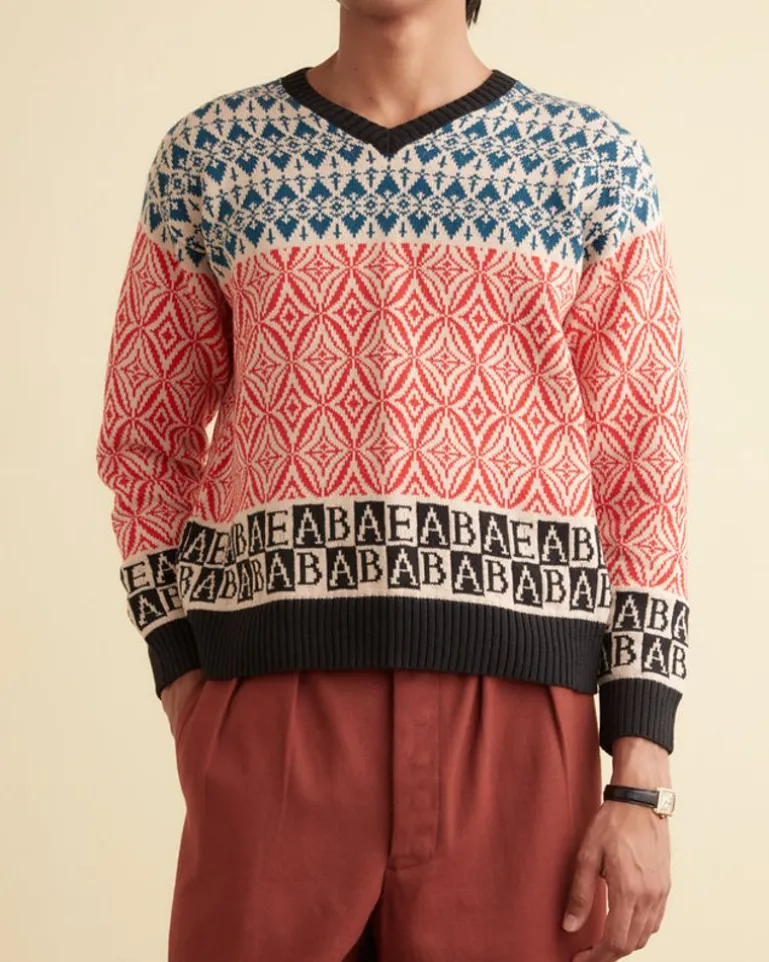 Men BODE Alphabet Pullover