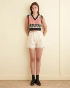 Women BODE Alphabet Vest