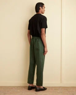 Men BODE Alumni Stripe Pajama Pants