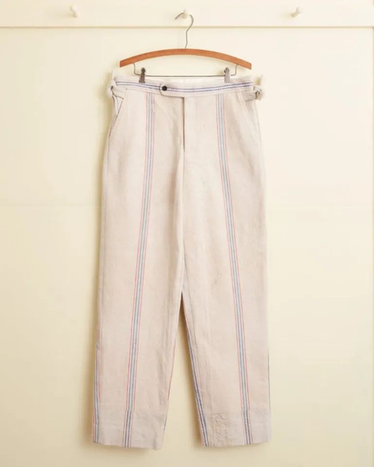 Men BODE Americana Stripe Trousers - 32