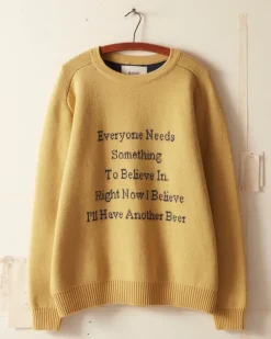 Men BODE Another Beer Sweater