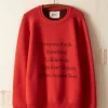 Men BODE Another Beer Sweater - Orange