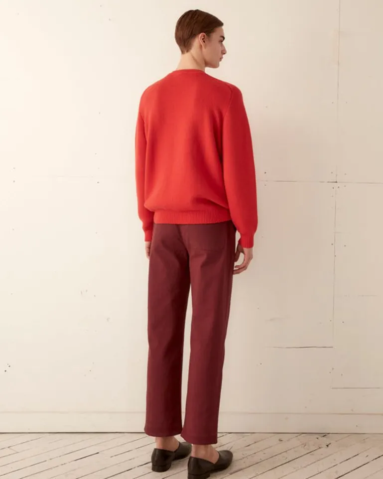 Men BODE Another Beer Sweater - Orange