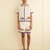 Men BODE Applique Fruit Bunch Shorts