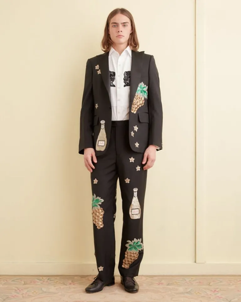 Men BODE Arbane Tuxedo Jacket