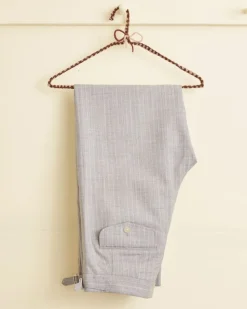 Men BODE Argent Stripe Trousers - 31