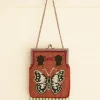 Women BODE Athalia Beaded Bag - Brown/Multi
