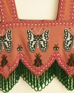 Women BODE Athalia Fringe Top