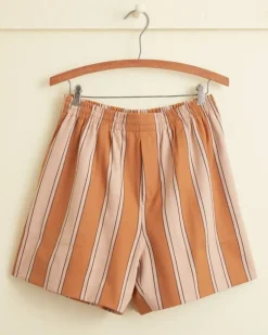 Men BODE Awning Stripe Shorts