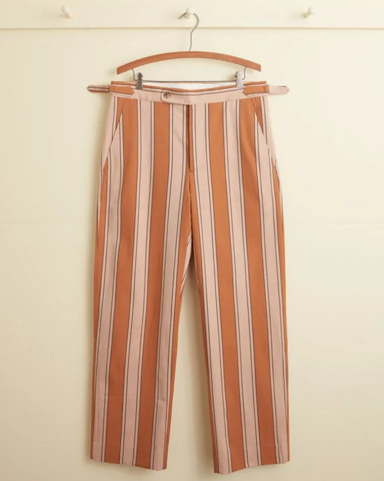 Men BODE Awning Stripe Trousers