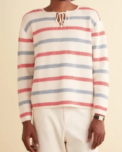 Men BODE Bay Stripe Sweater