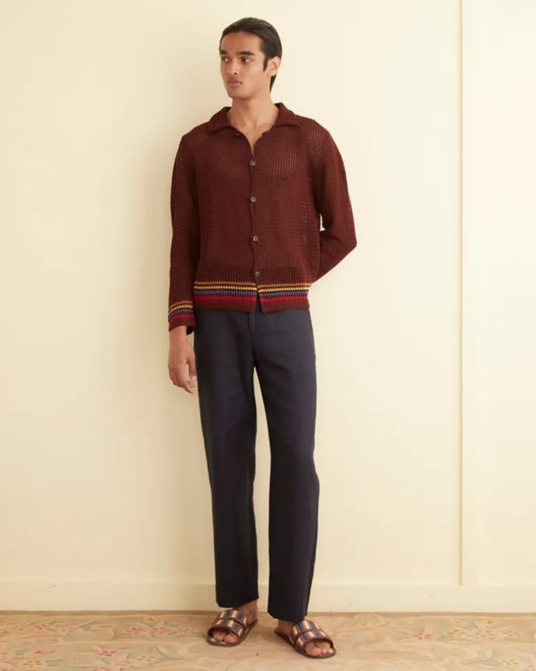 Men BODE Bayberry Multi Overshirt