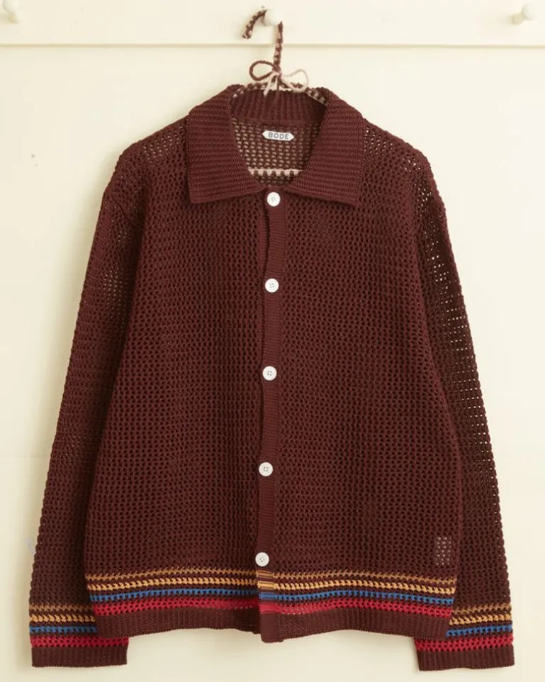 Men BODE Bayberry Multi Overshirt