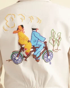 Men BODE Beaded Bicycle Jacket