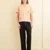Men BODE Beaded Blackjack Short Sleeve Shirt