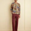 Men BODE Beaded Floral Cardigan