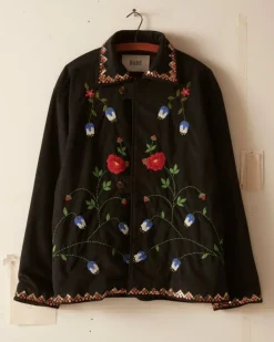 Men BODE Beaded Garden Vine Jacket