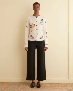 Women BODE Beaded Nursery Rhyme Jacket