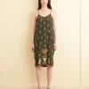 Women BODE Beaded Paddock Sampler Dress