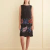 Women BODE Beaded Poppy Tunic