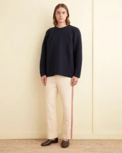 Men BODE Beaded Stria Trousers