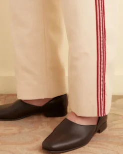 Men BODE Beaded Stria Trousers