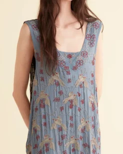 Women BODE Beaded Tropicbird Duo Dress