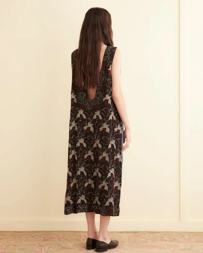 Women BODE Beaded Tropicbird Duo Dress