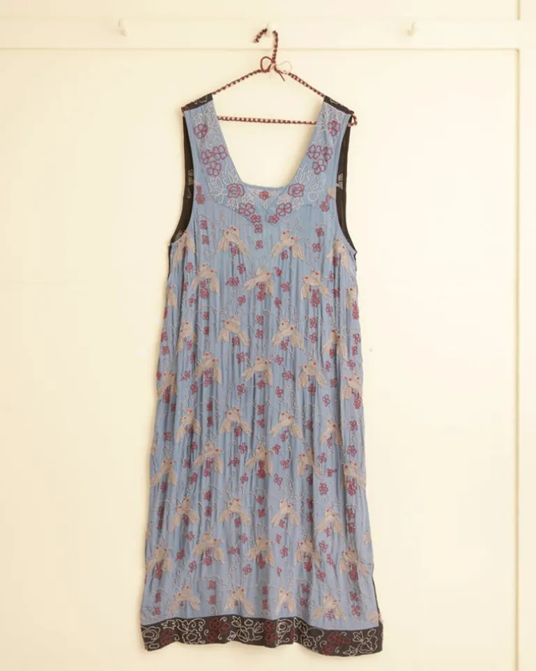 Women BODE Beaded Tropicbird Duo Dress