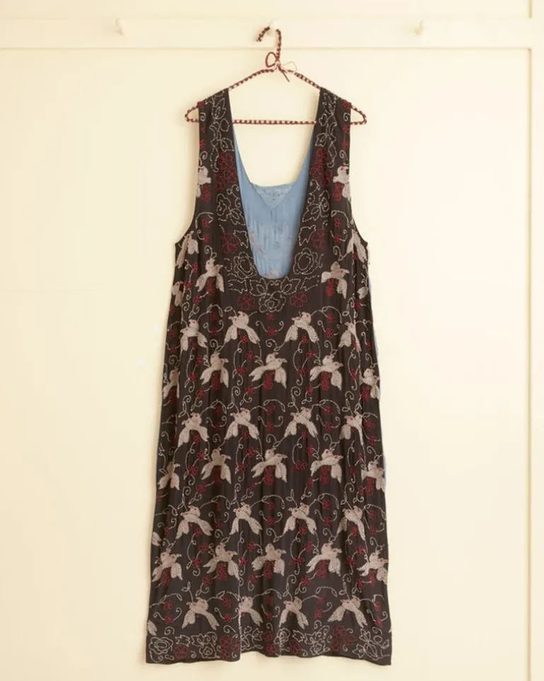 Women BODE Beaded Tropicbird Duo Dress