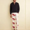 Men BODE Bear Applique Trousers
