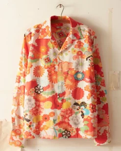 Men BODE Bedroom Garden Long Sleeve Shirt