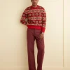 Men BODE Begonia Stripe Sweater