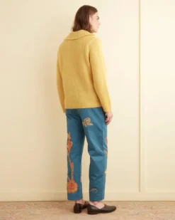 Men BODE Bell Flower Trousers