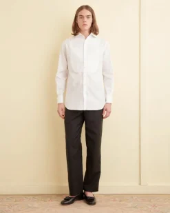 Men BODE Bib Tuxedo Shirt