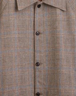 Men BODE Birdseed Check Jacket - L