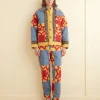 Men BODE Blazing Star Quilt Jacket