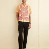 Men BODE Blooming Border Short Sleeve Shirt