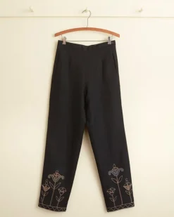 Women BODE Blooming Stems Trousers