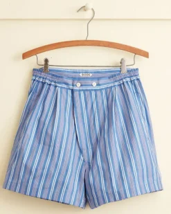 Men BODE Blue Tropez Boxer Shorts
