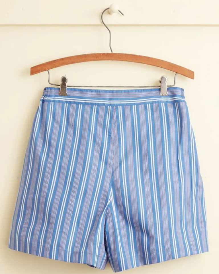 Men BODE Blue Tropez Boxer Shorts