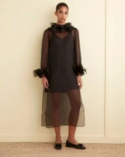 Women BODE Boo Ruffle Gown