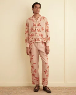 Men BODE Bougainvillea Trousers