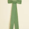 Women BODE Bow Barrette - Green
