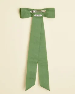 Women BODE Bow Barrette - Green