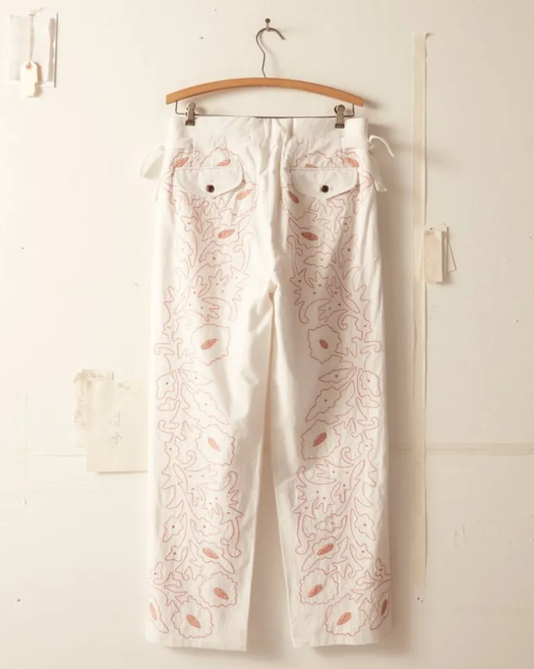 Men BODE Braided Couching Trousers