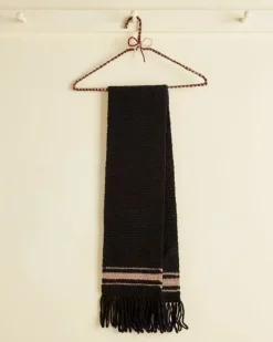 Men BODE Braided Fringe Scarf